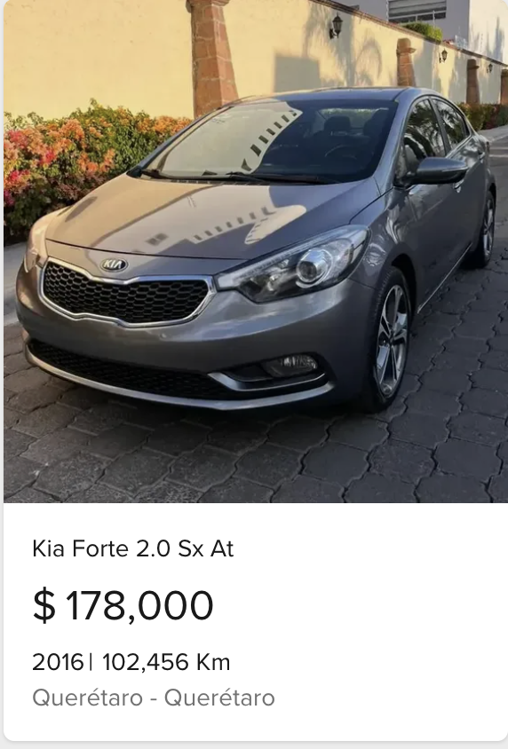 Kia Forte 2.0 SX AT