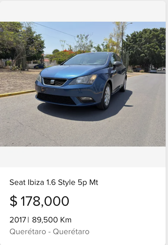Seat Ibiza 1.6 Style 5P MT