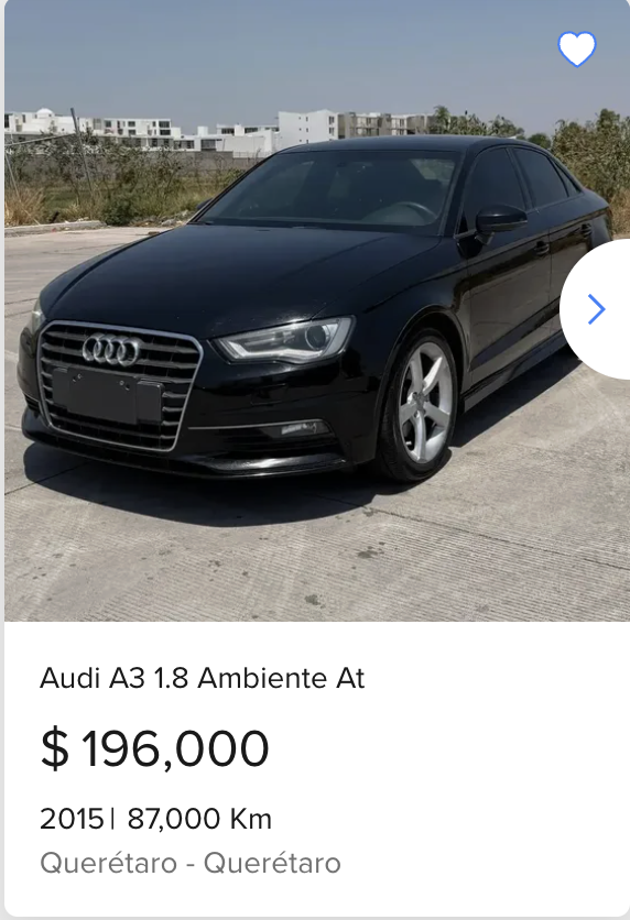 Audi A3 1.8 Ambiente AT