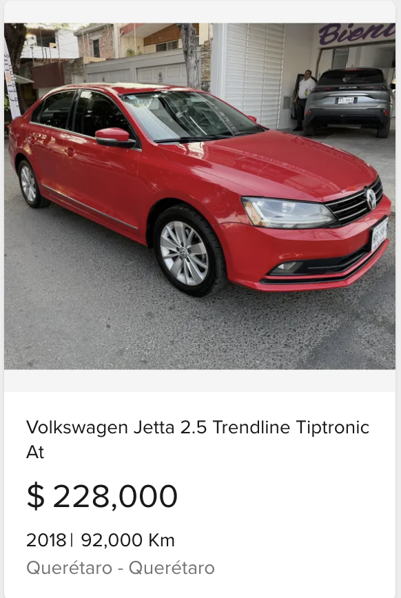 Volkswagen Jetta 2.5 Trendline Tiptronic AT