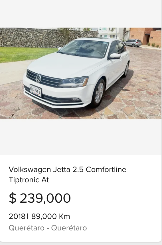 Volkswagen Jetta 2.5 Comfortline Tiptronic AT