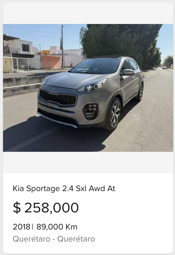 Kia Sportage 2.4 SXL AWD AT