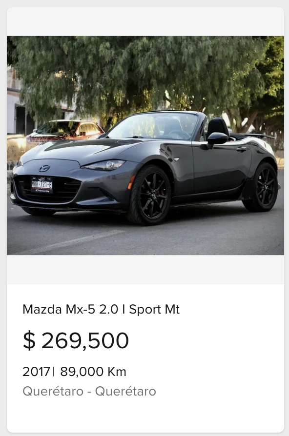 Mazda MX-5 2.0 i Sport MT