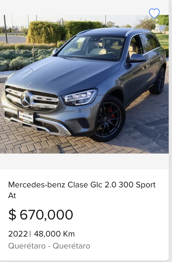 Mercedes-Benz Clase GLC 2.0 300 Sport AT